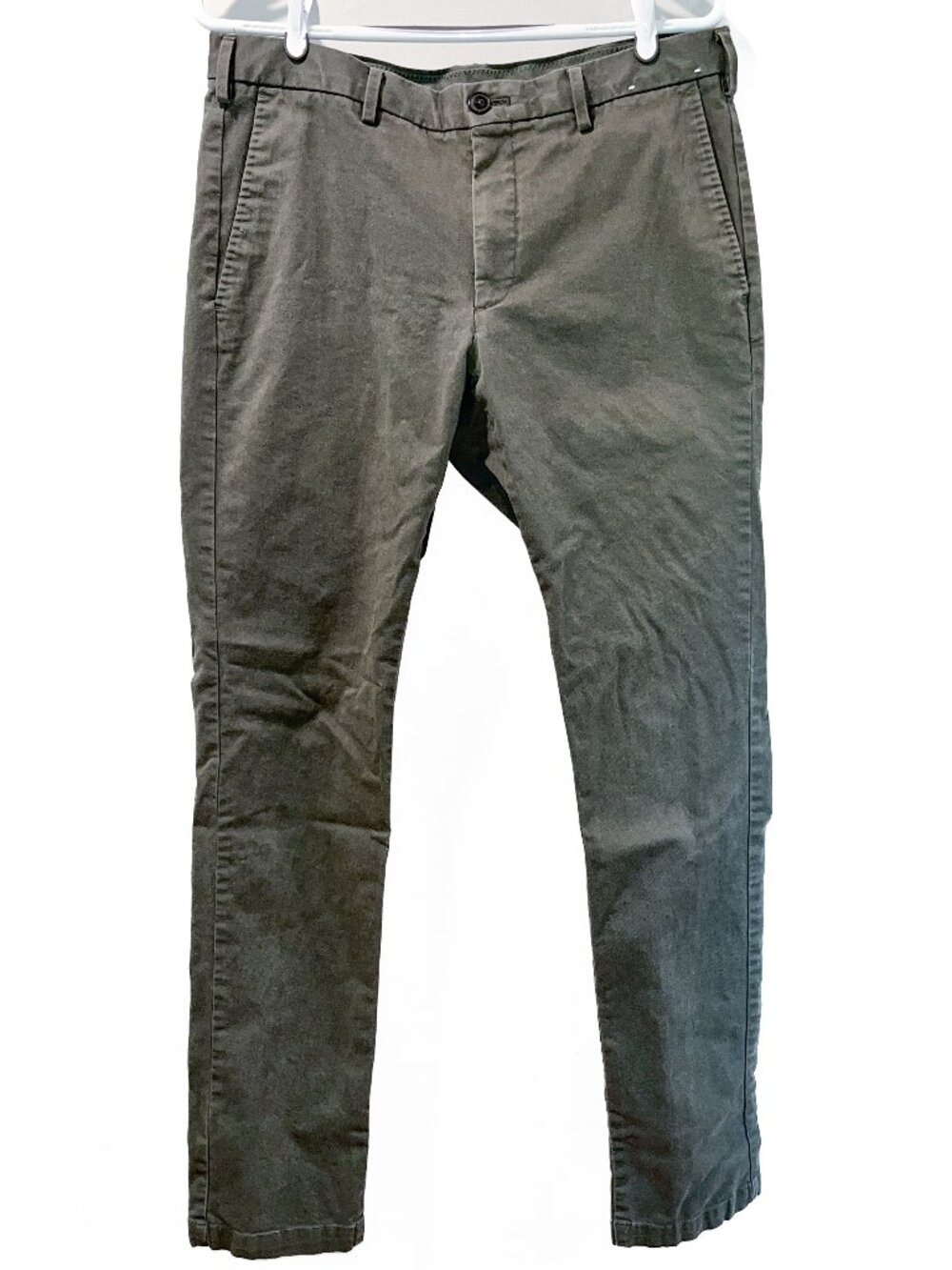 Uniqlo Olive Green Chino Pants 32x34